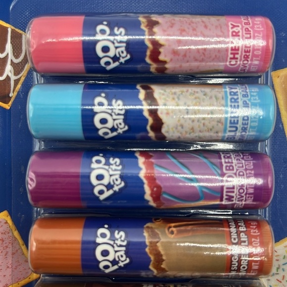 Pop Tarts Flavored Lip Balm 8 Count - Picture 2 of 5